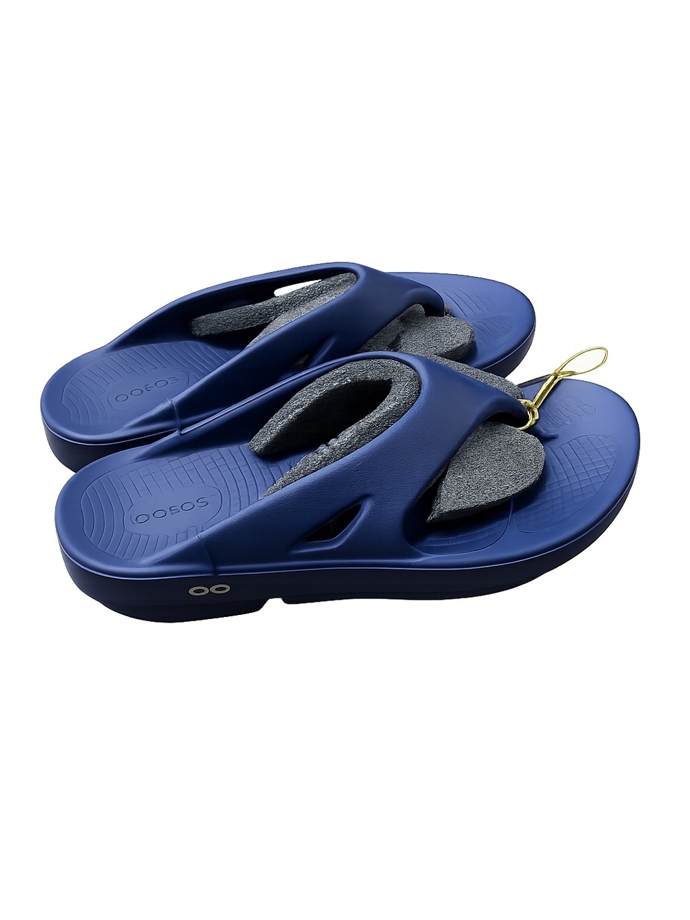 OOFOS OOriginal Recovery Flip Flop Sandals Navy Men’s 10 Women’s 12 EU 43 New